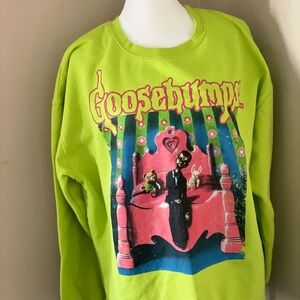 Women’s Green Goosebumps Graphic Sweatshirt